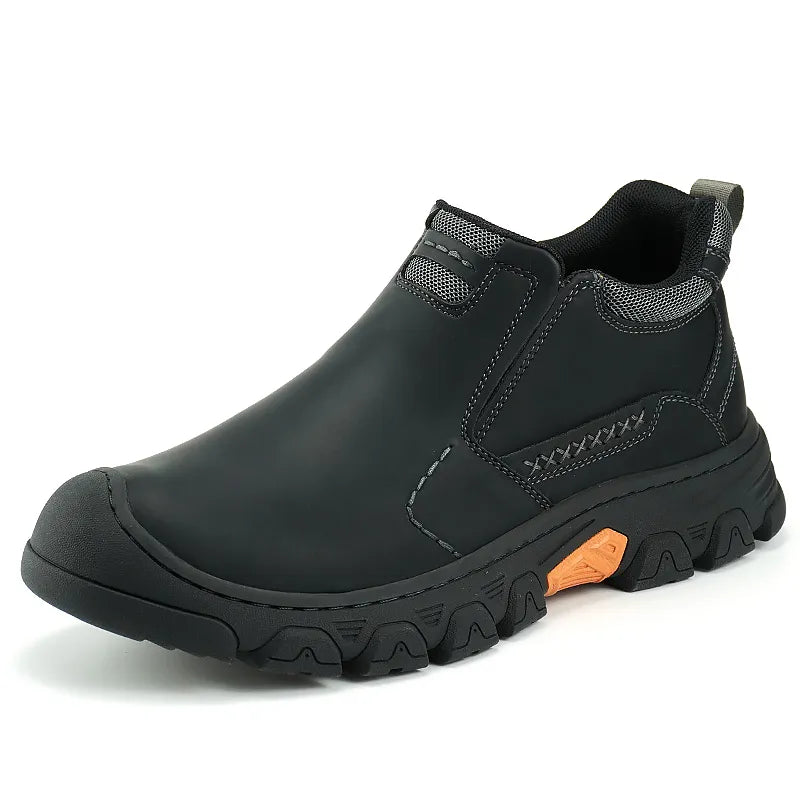 Men's Slip-On Outdoor Shoes in Genuine Leather