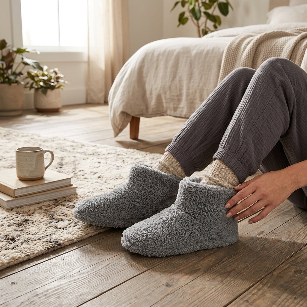 Women's Cosy Heated Boot Slippers — photo 4