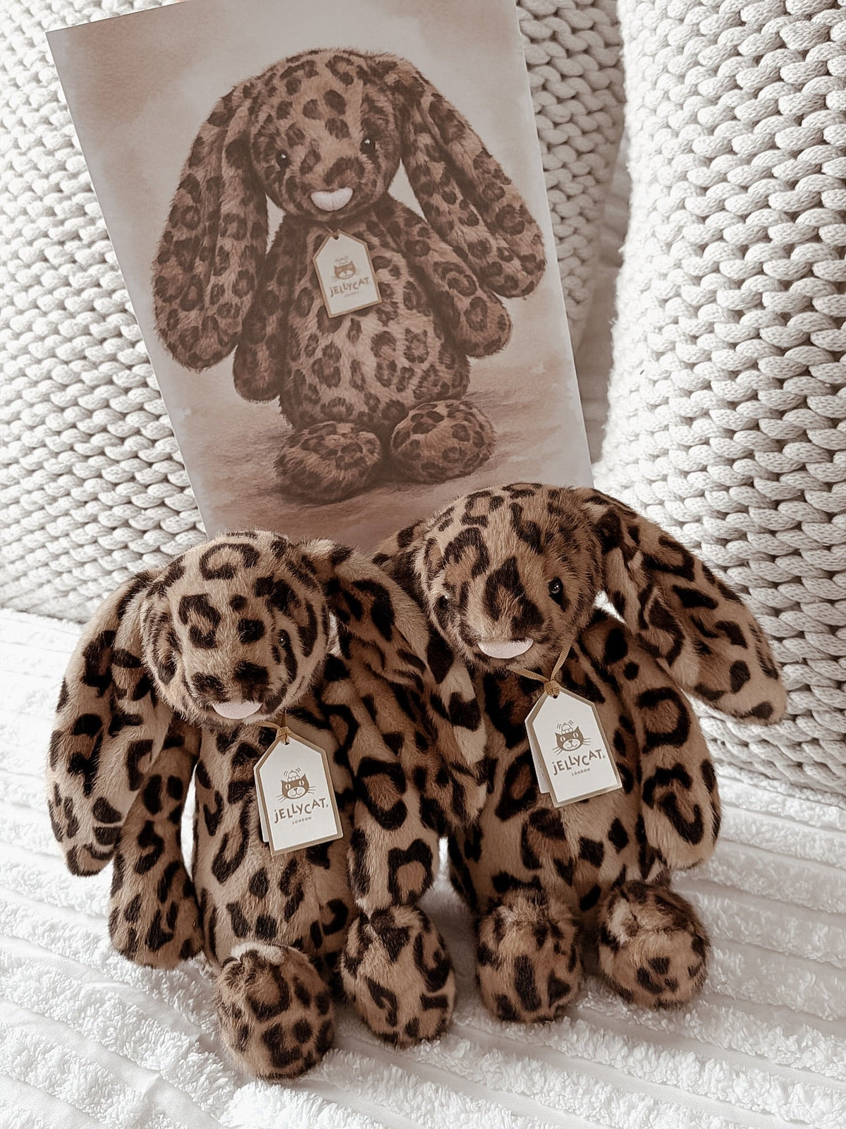 Leopard Bunny Plush Toy — photo 3