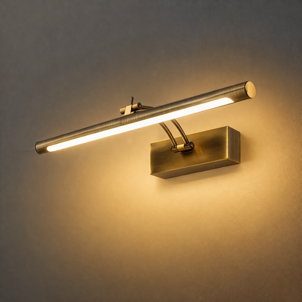 Antique Brass LED Picture Light Wall Sconce for Art Display — photo 16