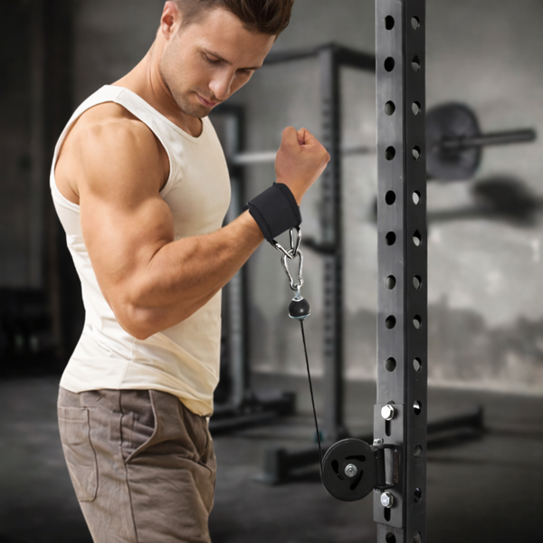 Adjustable Anti Slip Weight Lifting Wrist Straps in Durable Nylon for Deadlifts, Rows and Pull Ups — photo 15