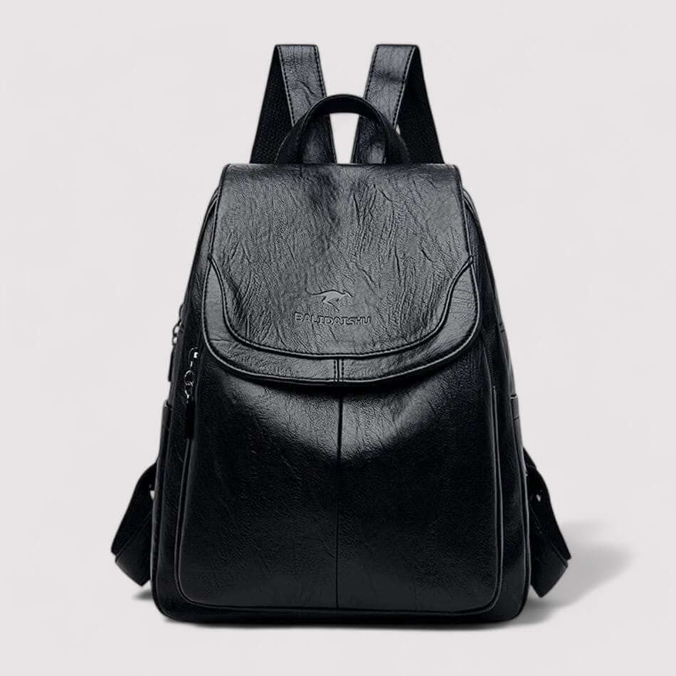 Women's Anti-Theft Leather Backpack for Travel & Daily Use — photo 12