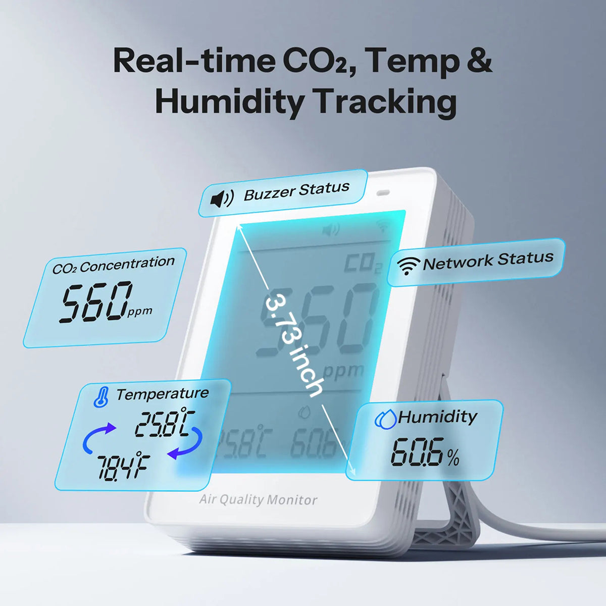 HomeyAiry Air Quality Monitor for Home — photo 11