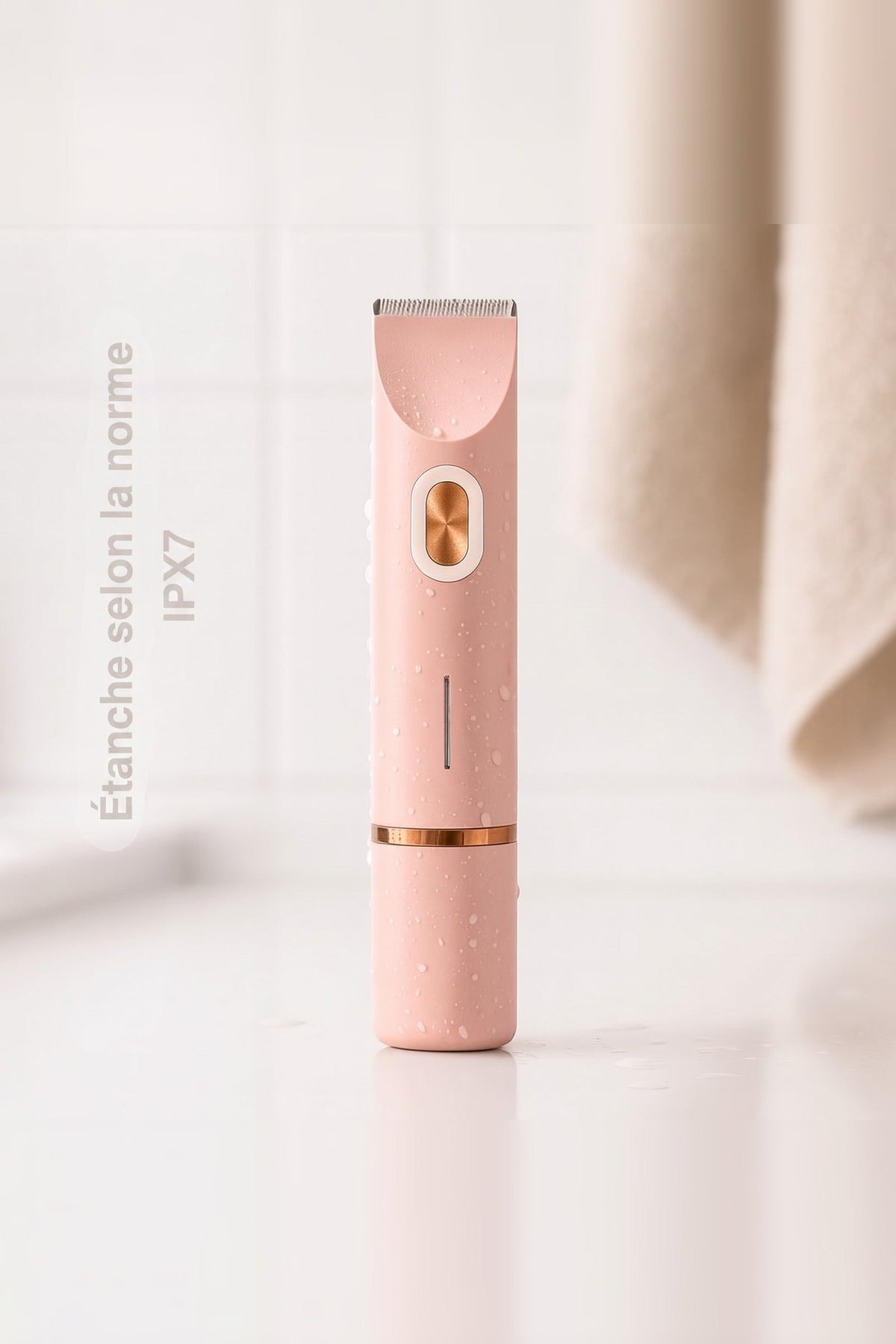 Intimate Electric Razor – Cordless, Two Interchangeable Heads, Waterproof — photo 6