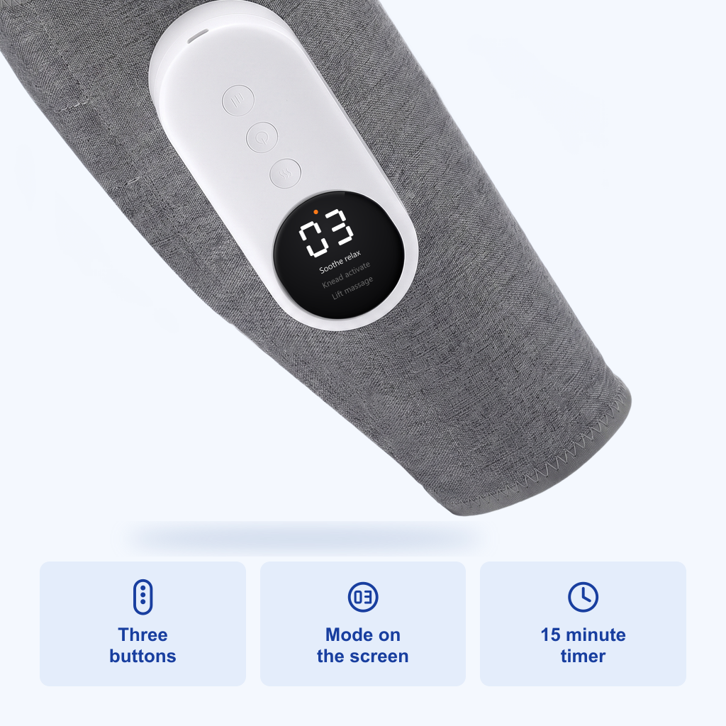 Cordless Leg Massager with Air Compression and Heat — photo 9