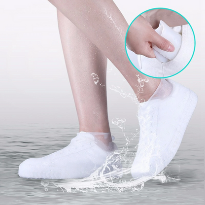 Waterproof Shoe Covers – Reusable Elastic Rain Overshoes for Walking & Cycling, Washable, 5 Colours, S–L — photo 11