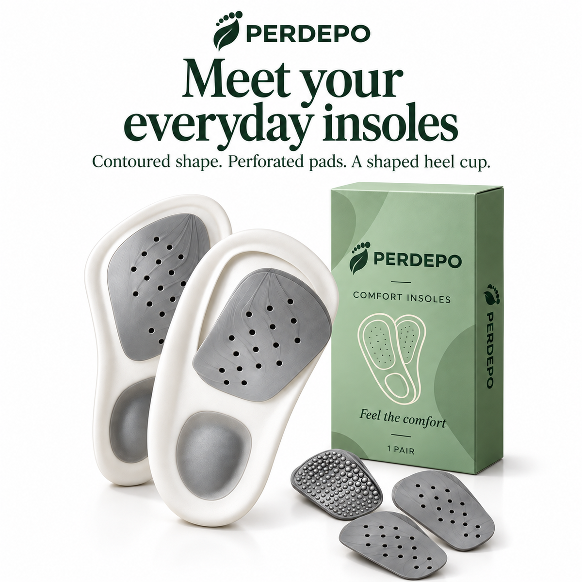 Perdepo™ - Platinum Orthotics Insoles