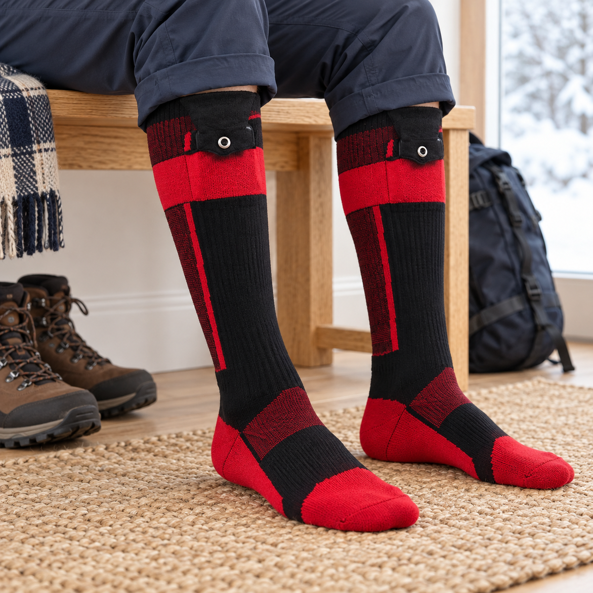 App-Controlled Heated Socks – 4 Heat Settings — photo 2