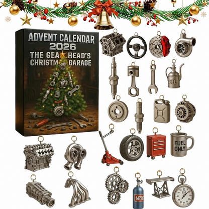 The Gearhead's Christmas Garage 2026 Advent Calendar - 24-Day Tool-Themed Surprise Blind Box for Car Enthusiasts — photo 2
