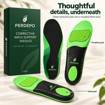 Perdepo™ - Corrective Arch Support Insoles