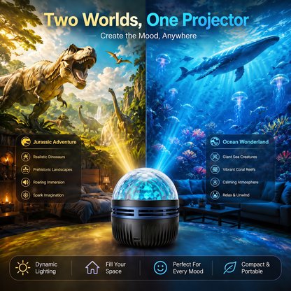 360° Dynamic Galaxy Sky Projector Night Light with Gooseneck and USB Power — photo 5