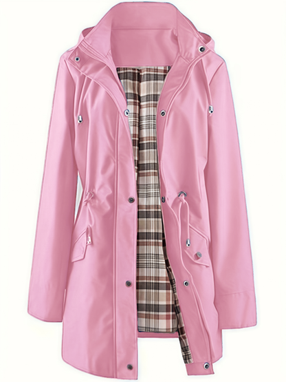 Womens Chic Lightweight Waterproof Jacket - Stylish and Durable — photo 12