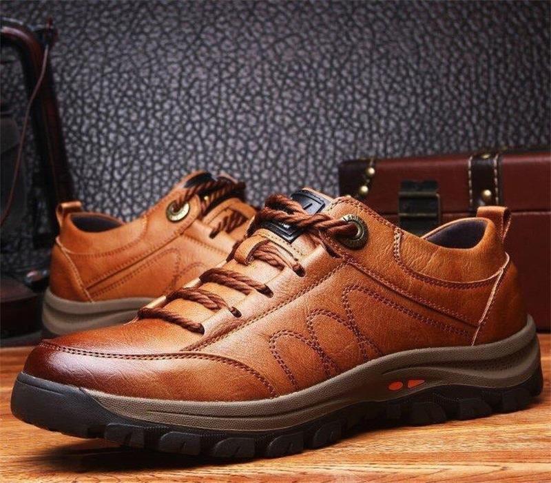 Men’s Orthopedic Leather Shoes - Supportive Comfort — photo 5