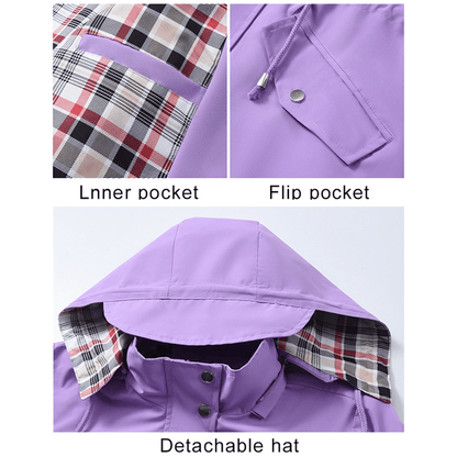 Womens Chic Lightweight Waterproof Jacket - Stylish and Durable — photo 5