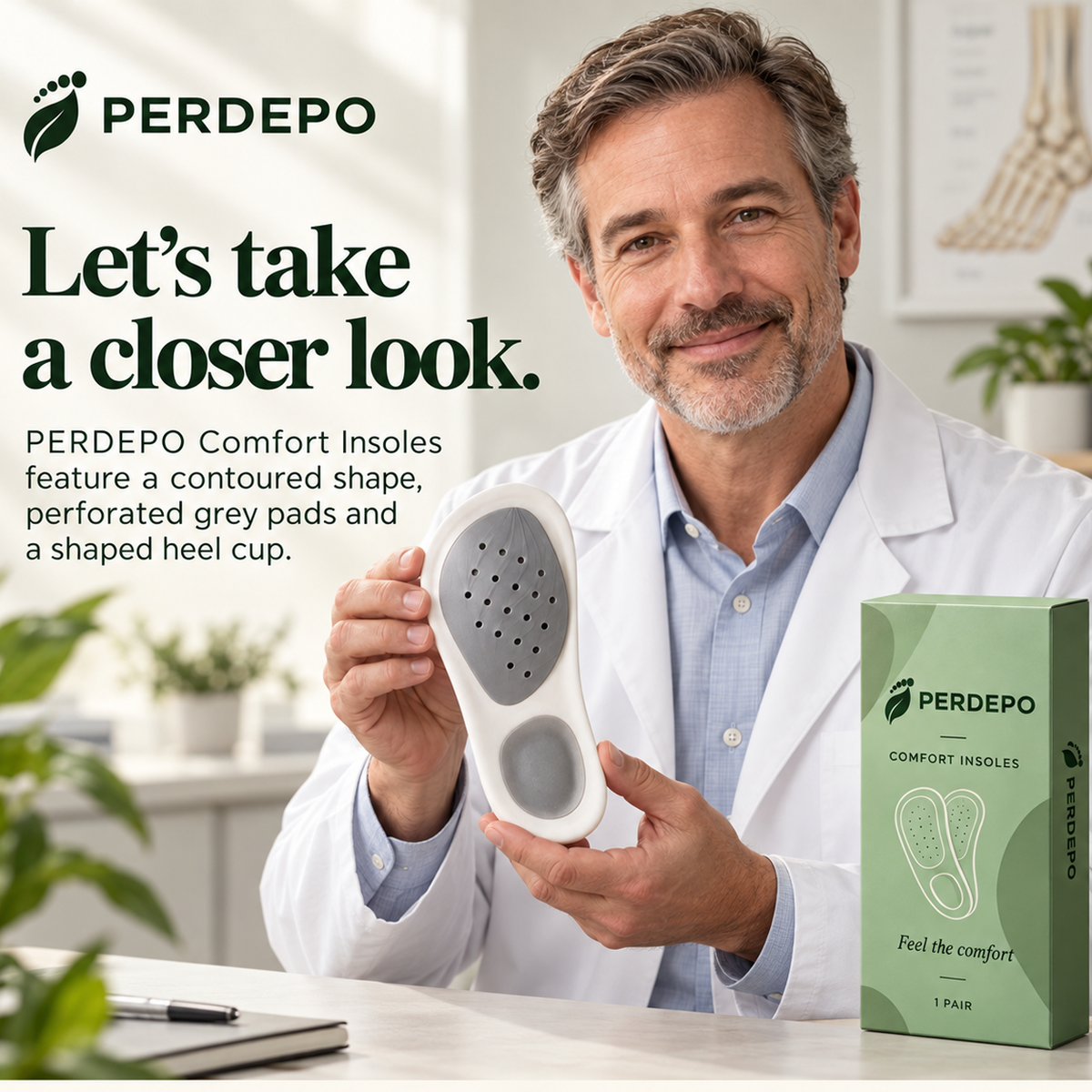Perdepo™ - Platinum Orthotics Insoles