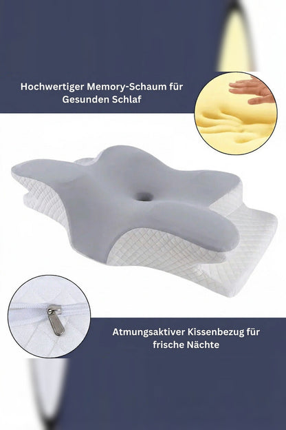 Orthopaedic Neck Pillow – Memory Foam, Contoured — photo 5