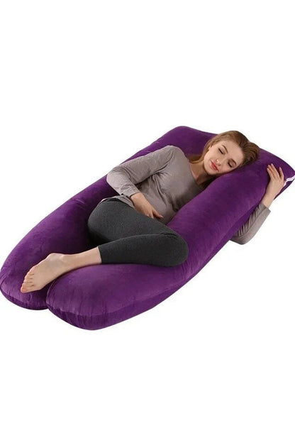 Body Pillow – Ergonomic Support, Removable Cover — photo 5