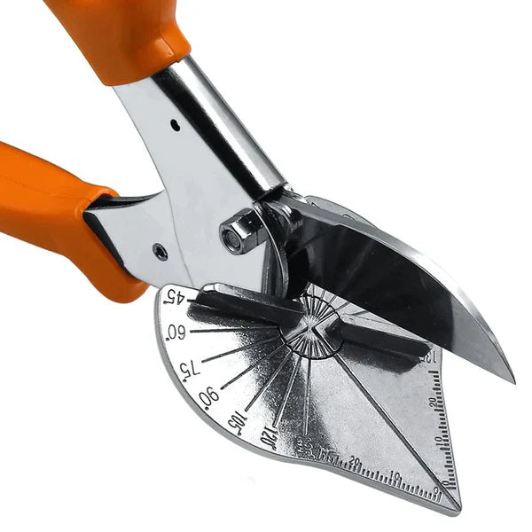 Multi-Angle Precision Craft Scissors, Stainless Steel Cutting Tool for Fabric and Paper — photo 5