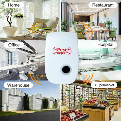 Ultrasonic Squirrel and Pest Deterrent for Indoor Use, Chemical Free with Changing Frequency Mode — photo 3