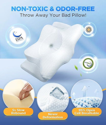 CozyRest® Memory Foam Neck Pillow — photo 4