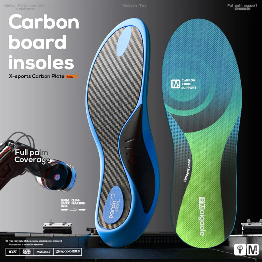 Curved Carbon Plate Insole – Stable Arch Support and High Rebound — photo 6
