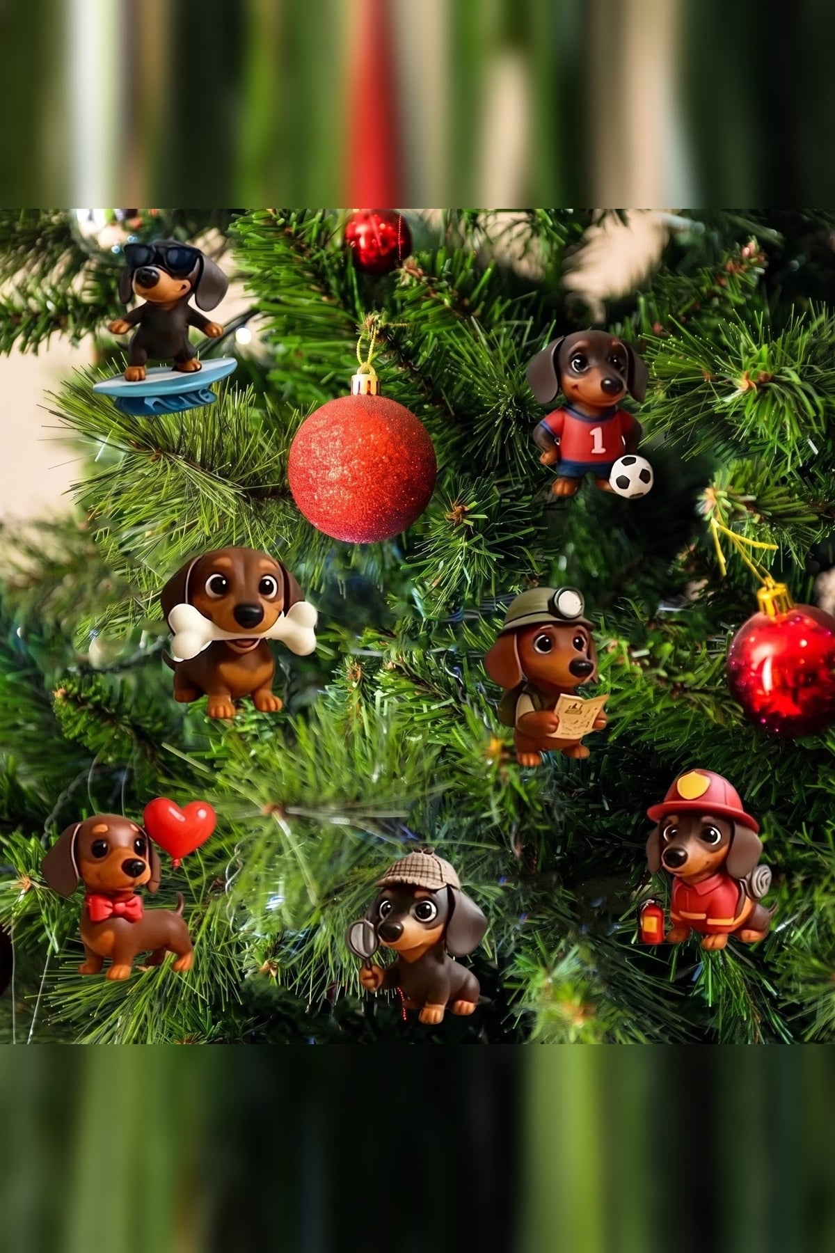 Dachshund Advent Calendar 2026 – 24 Acrylic Pendants for Dog Lovers — photo 3