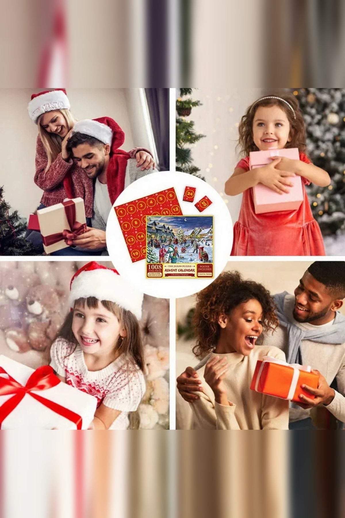 Jigsaw Advent Calendar 2026 – 1008 Pieces, One Christmas Picture — photo 3