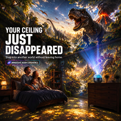 360° Dynamic Galaxy Sky Projector Night Light with Gooseneck and USB Power — photo 14