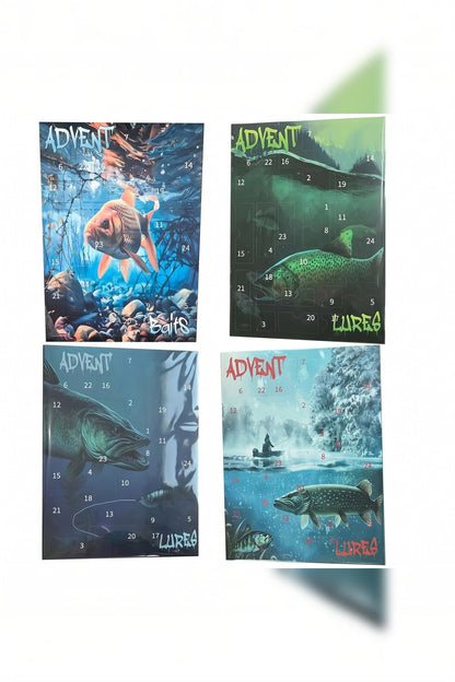 Fishing Advent Calendar – 24 Lures, Spinners and Soft Baits — photo 2