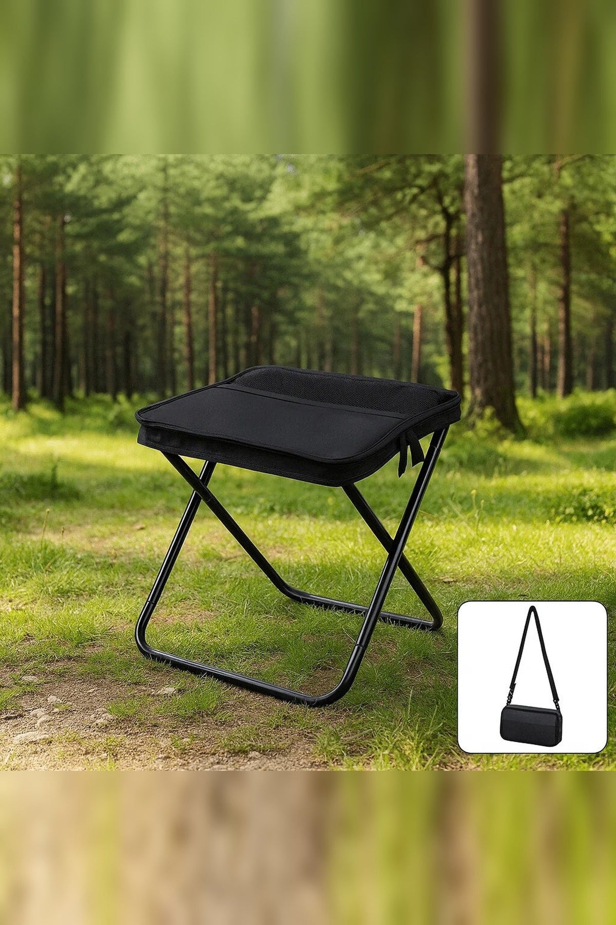 Folding Camping Chair with Backpack – Waterproof — photo 4