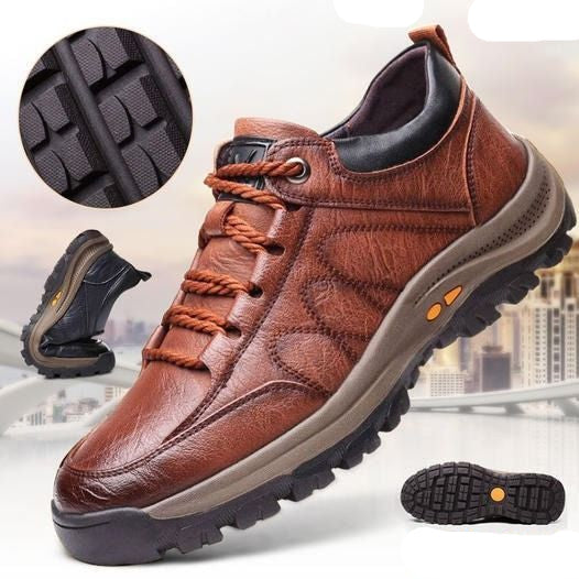 Men’s Orthopedic Leather Shoes - Supportive Comfort — photo 7