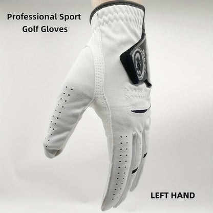 Left Hand Golf Glove in Soft Sheepskin Leather with Anti Slip Grip and Breathable Comfortable Fit — photo 16