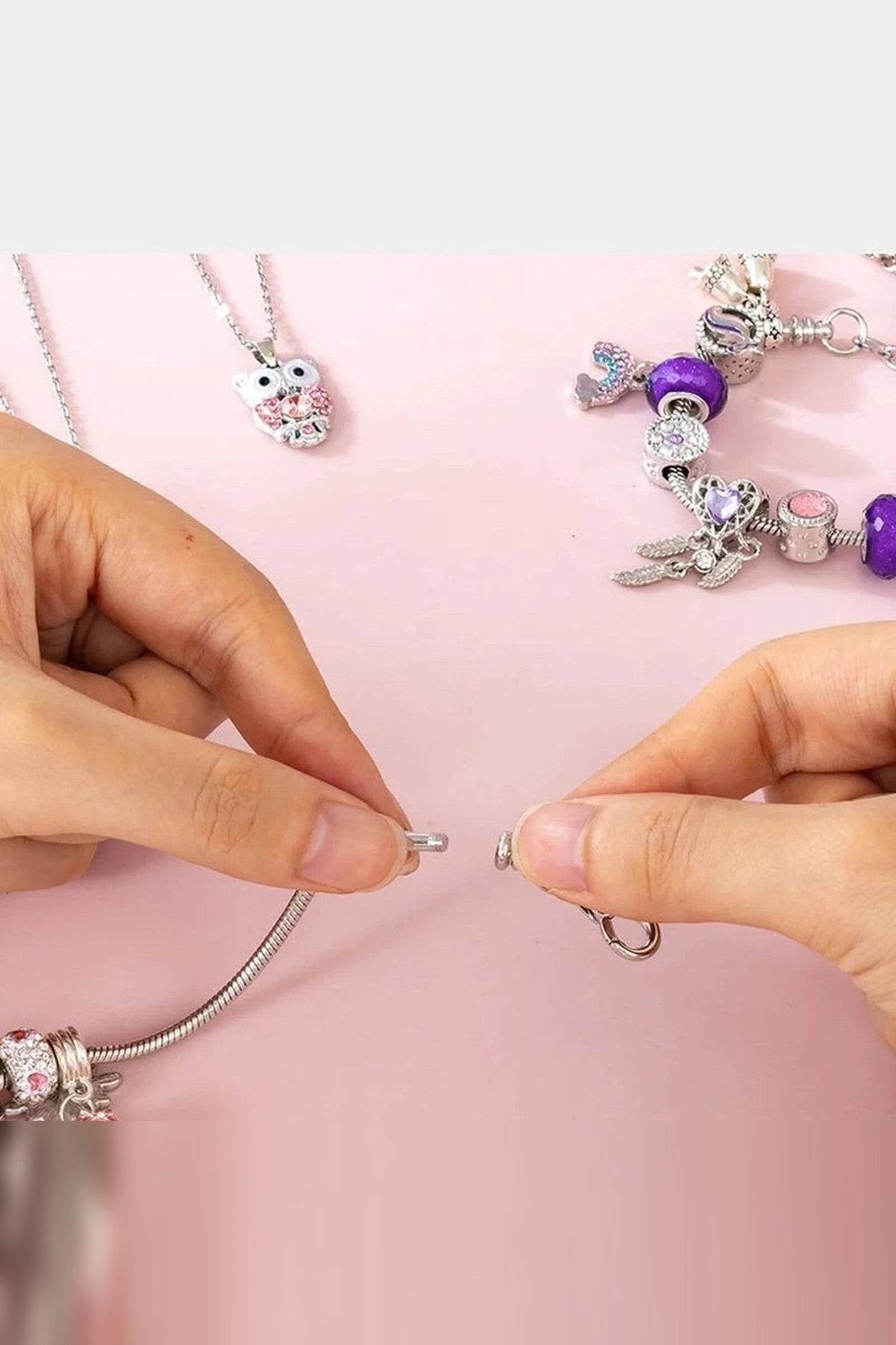 Charm Bracelet Advent Collection – Crystal, Metal and Pearls — photo 1