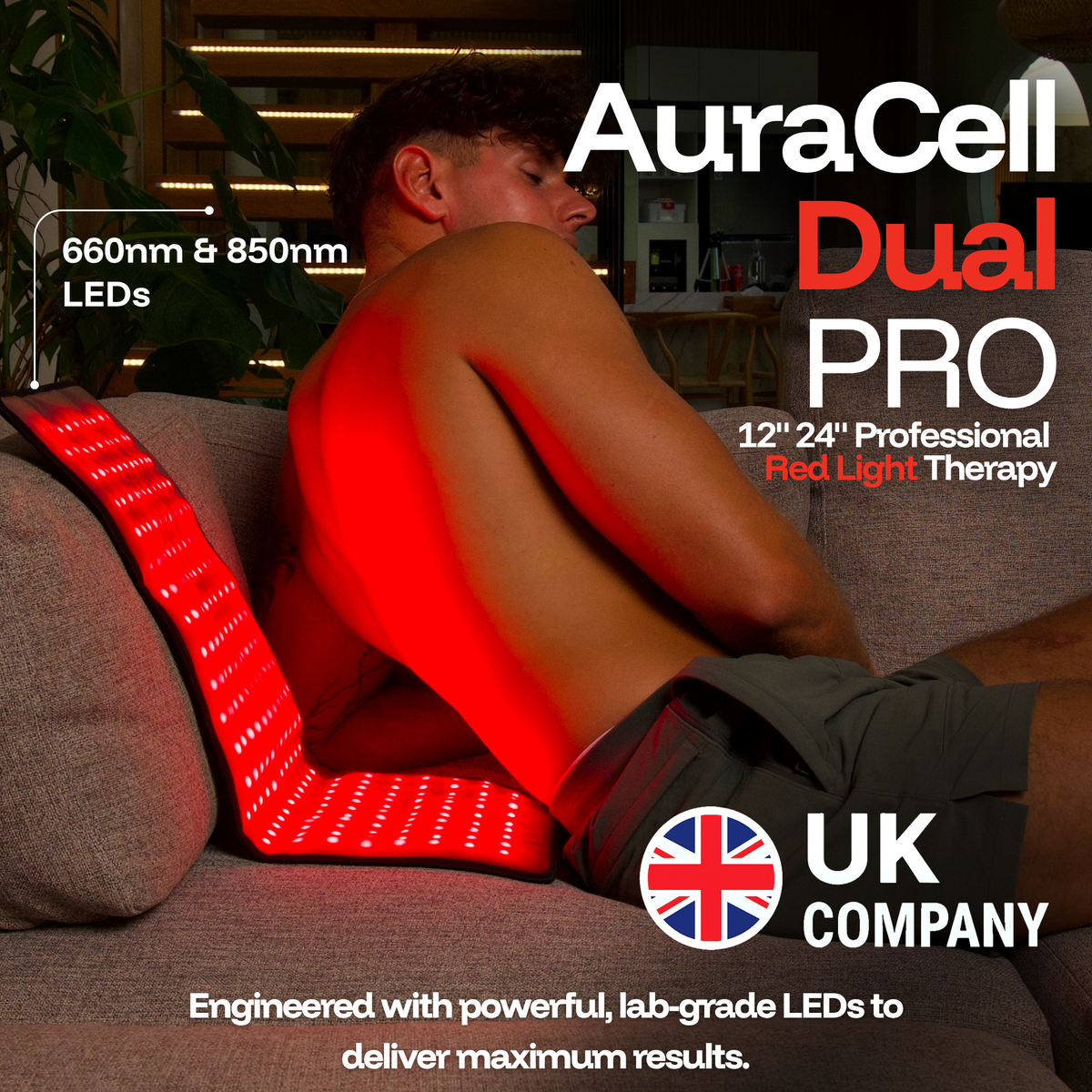 ThermoLab Auracell™ Pro Red Light Therapy Belt (24" × 12") — photo 15