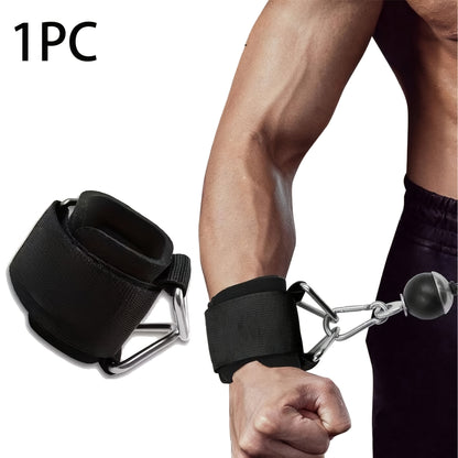 Adjustable Anti Slip Weight Lifting Wrist Straps in Durable Nylon for Deadlifts, Rows and Pull Ups — photo 8