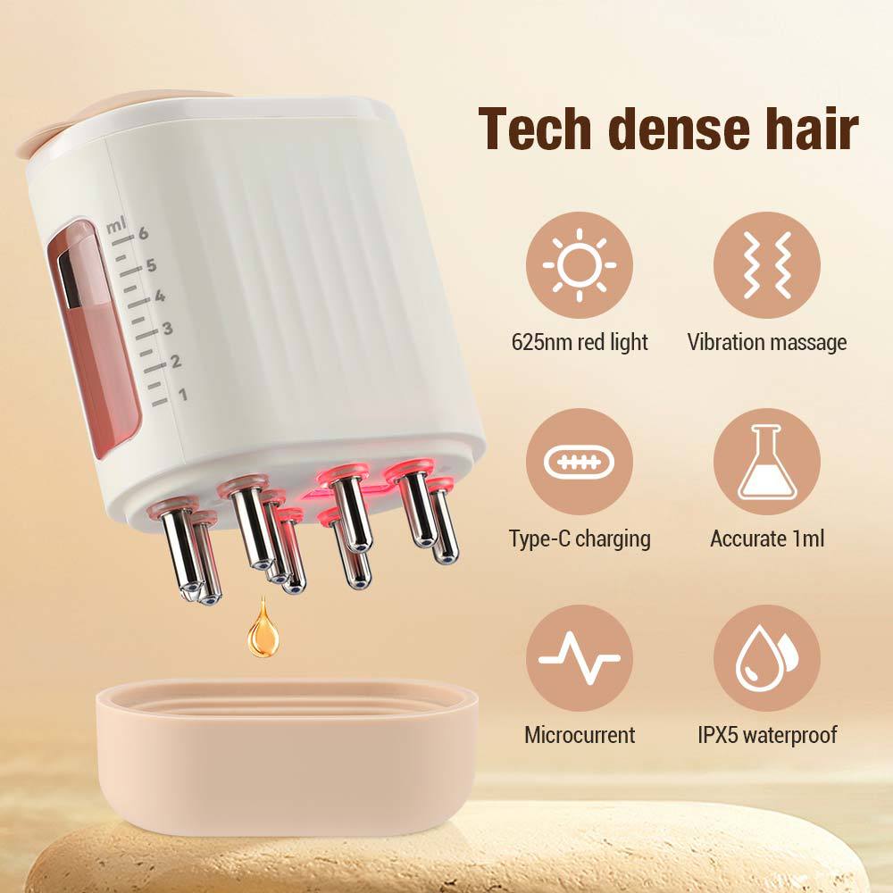 Electric Scalp Massager | Red Light Therapy & Oil Applicator — photo 7