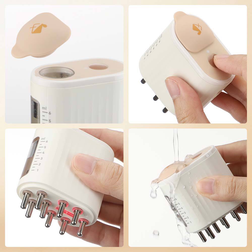 Electric Scalp Massager | Red Light Therapy & Oil Applicator — photo 11