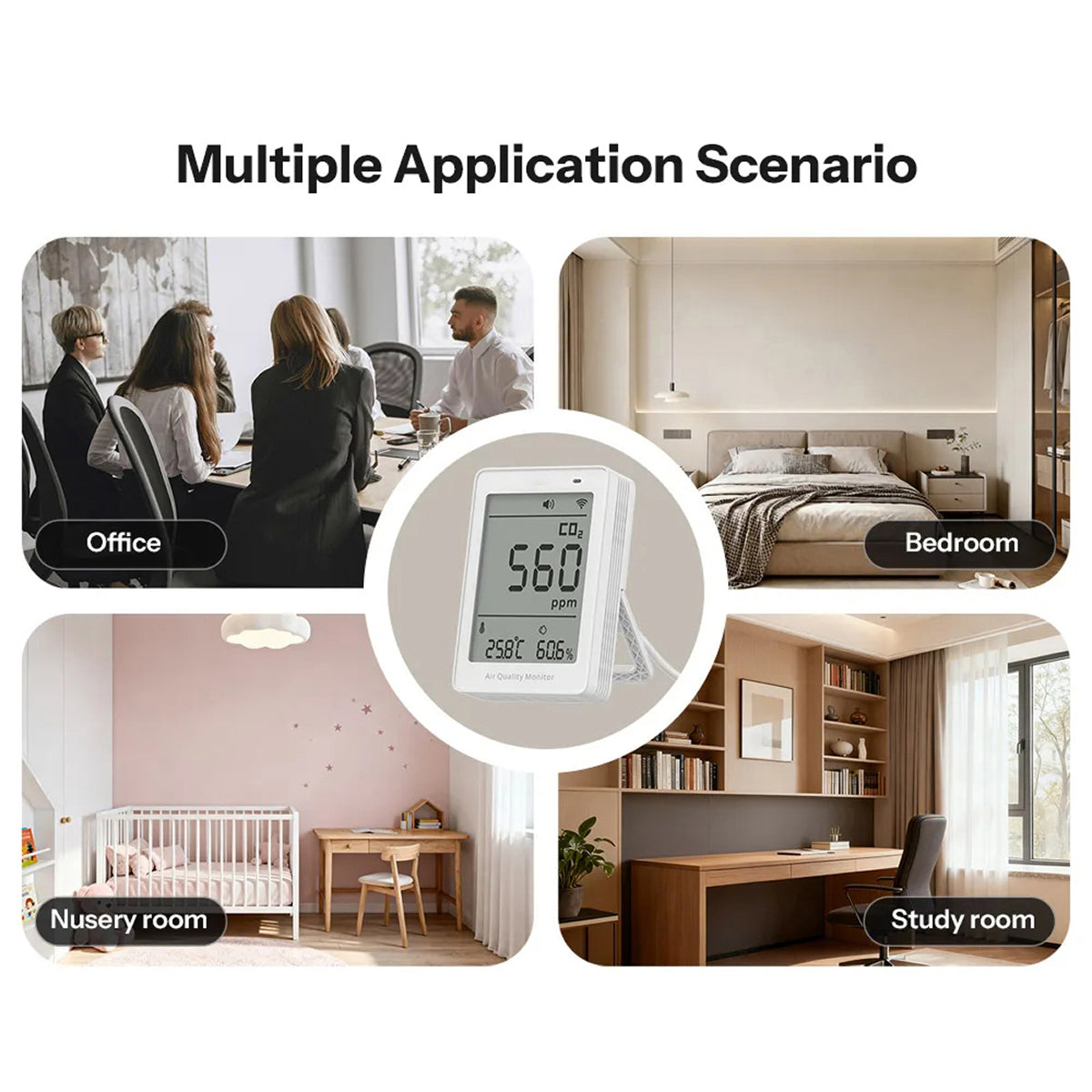 HomeyAiry Air Quality Monitor for Home — photo 4