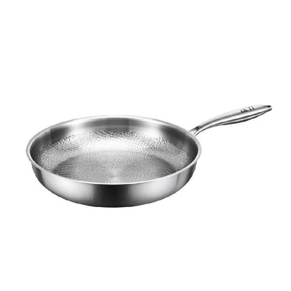 Titanium Frying Pan – Uncoated Non-Stick Hammer-Pattern Cookware — photo 6