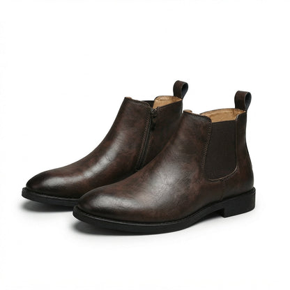 Men's Leather Chelsea Boots — photo 2