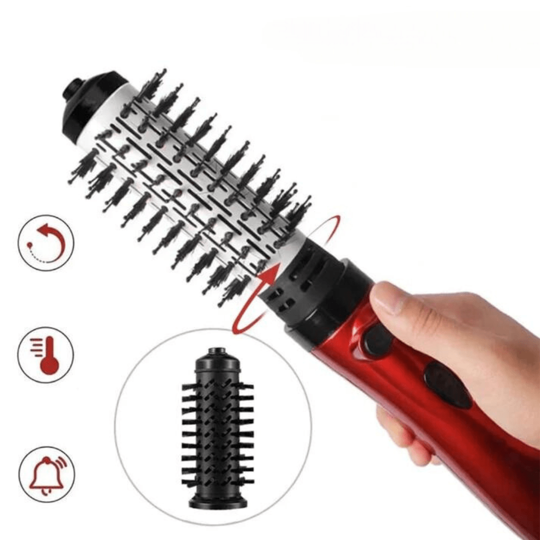 3-in-1 Hot Air Brush – Hair Dryer Brush, Volumiser & Curler with Ionic Technology, 3 Speeds & Multiple Heat Settings — photo 5