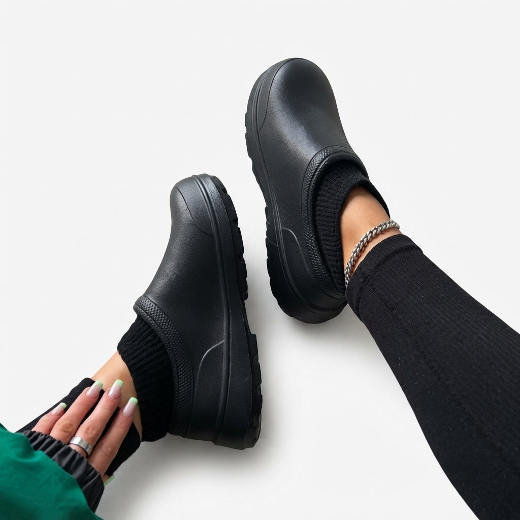 Women's Cosy Weatherproof Clogs — photo 2