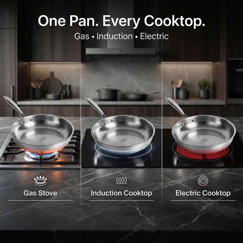 Pure Titanium Frying Pan — photo 5