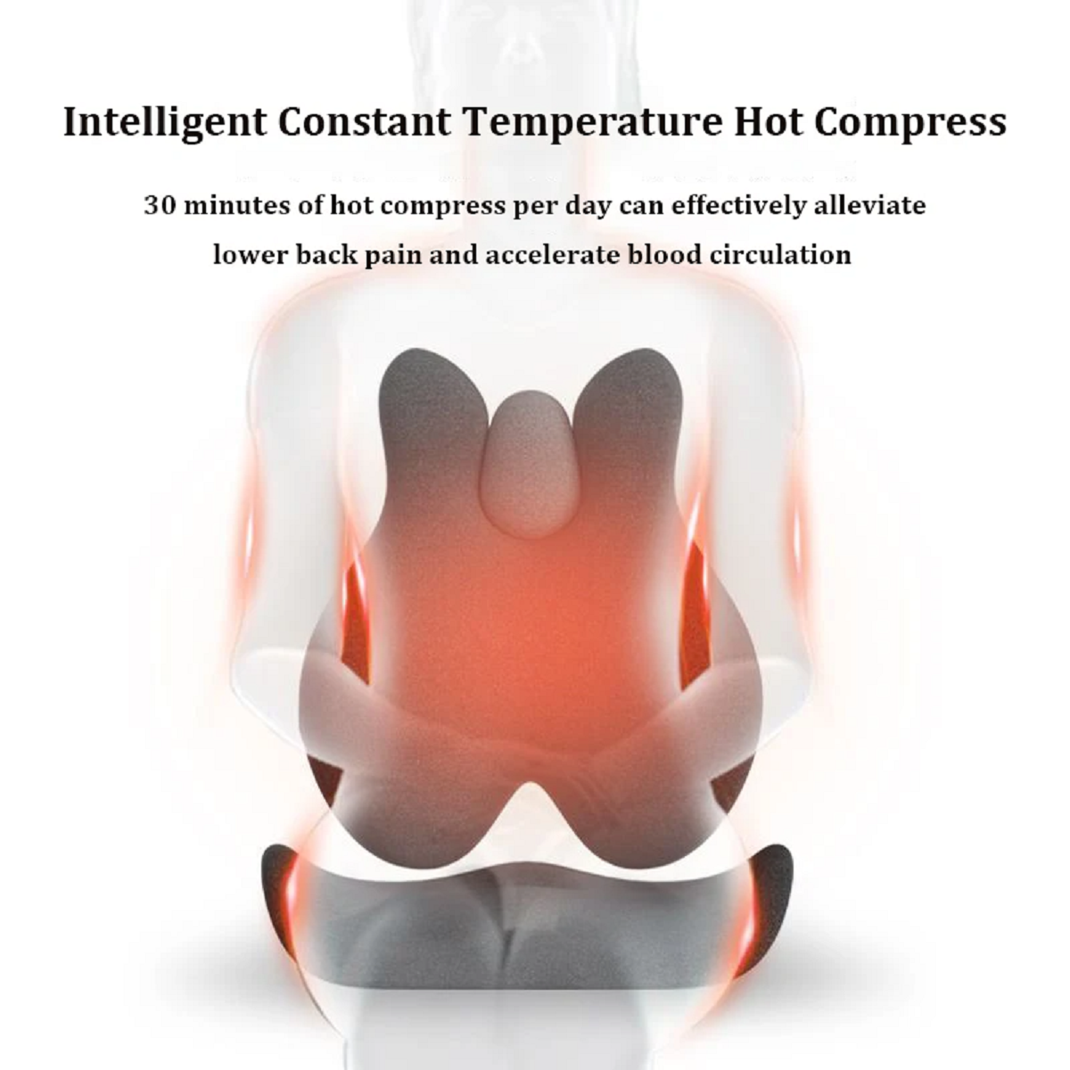 Memory Foam Electric Massage Chair Cushion Set — photo 9
