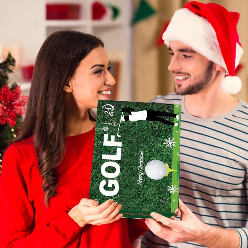 Golf Advent Calendar Gift Set | Indoor Golf Accessories and Holiday Countdown Box for Golfers and Collectors — photo 2