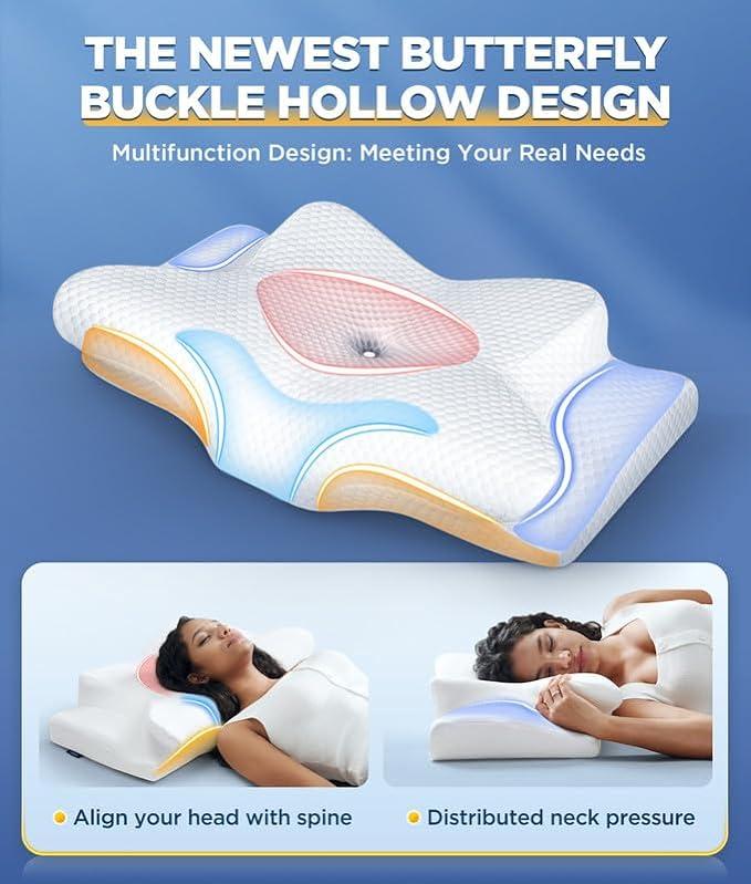 CozyRest® Memory Foam Neck Pillow — photo 2