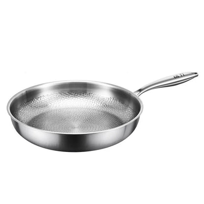 Titanium Frying Pan – Uncoated Non-Stick Hammer-Pattern Cookware — photo 1