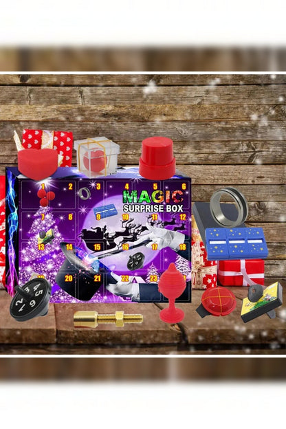 Magic Tricks Advent Calendar – 24 Daily Surprises, Cardboard Construction, Ages 8+ — photo 2
