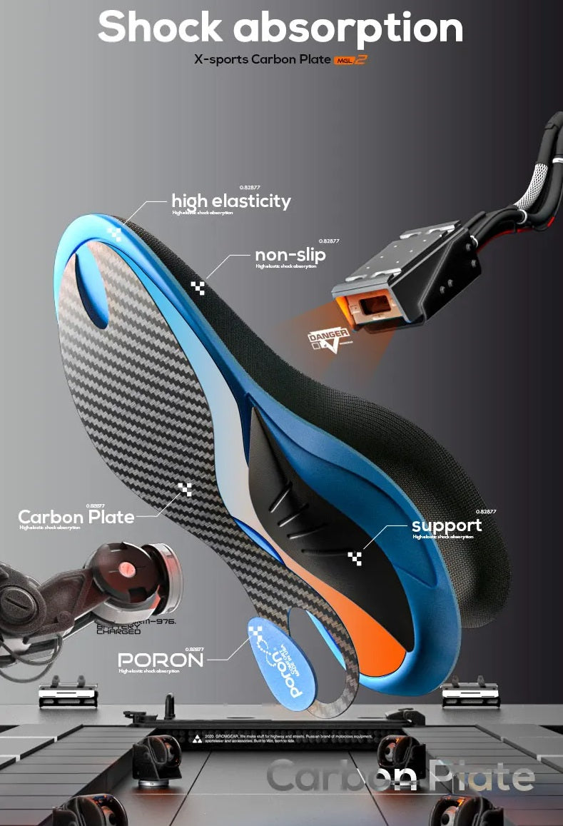 Curved Carbon Plate Insole – Stable Arch Support and High Rebound — photo 9