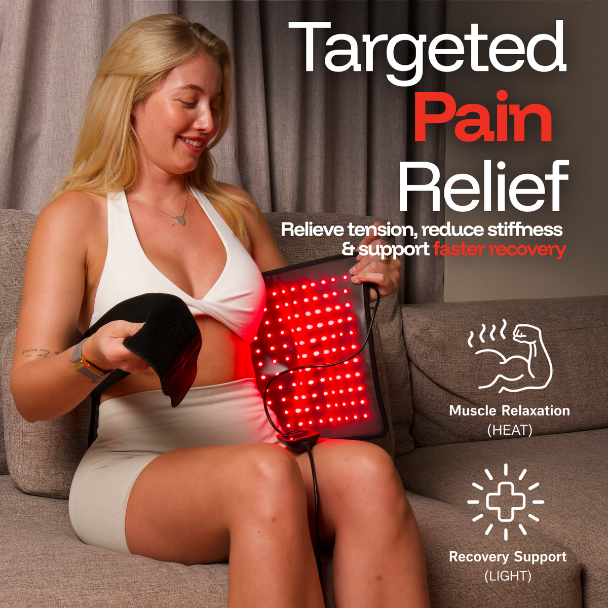 ThermoLab Auracell™ Pro Red Light Therapy Belt (24" × 12") — photo 16